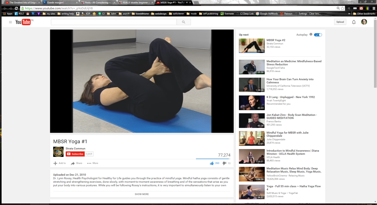 REALLY doable beginner yoga videos